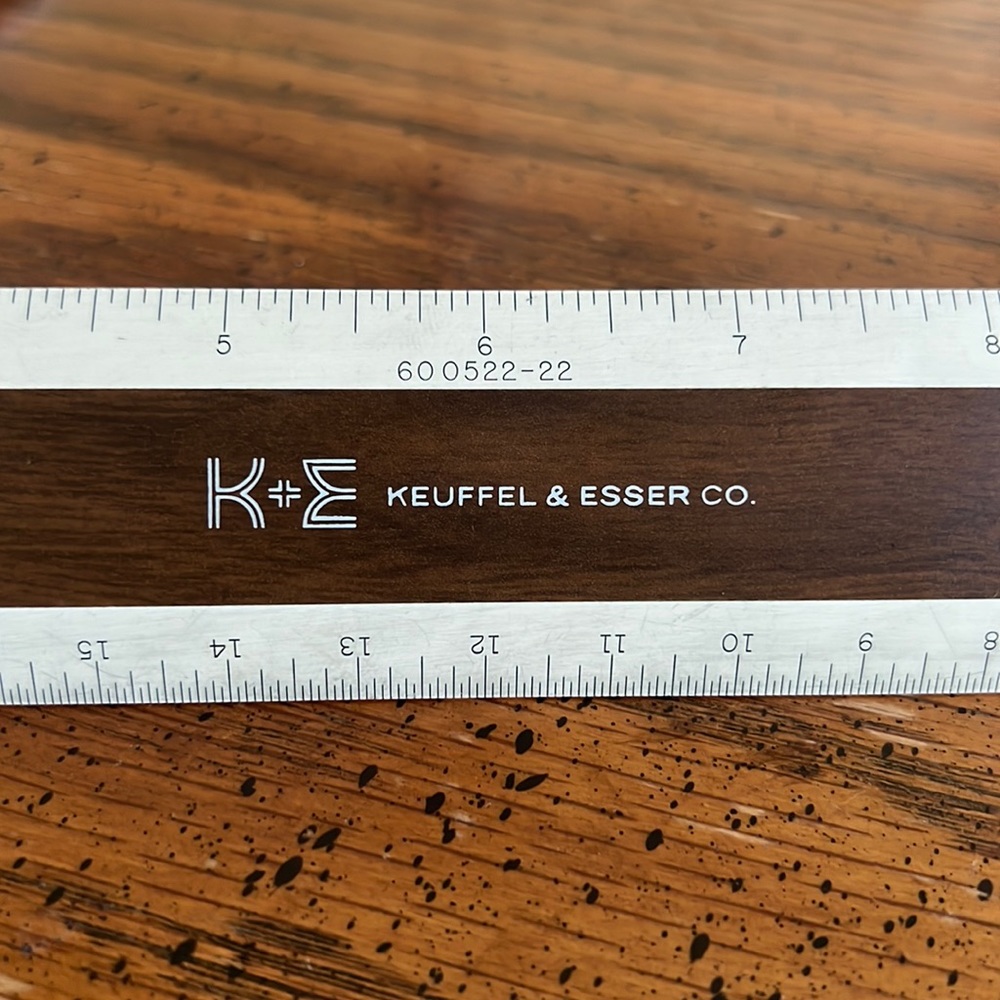 K and E Ruler